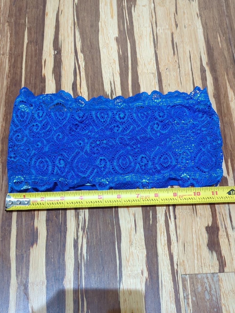 Intimately Free People Royal Blue Lace Bandeau Tube Top
